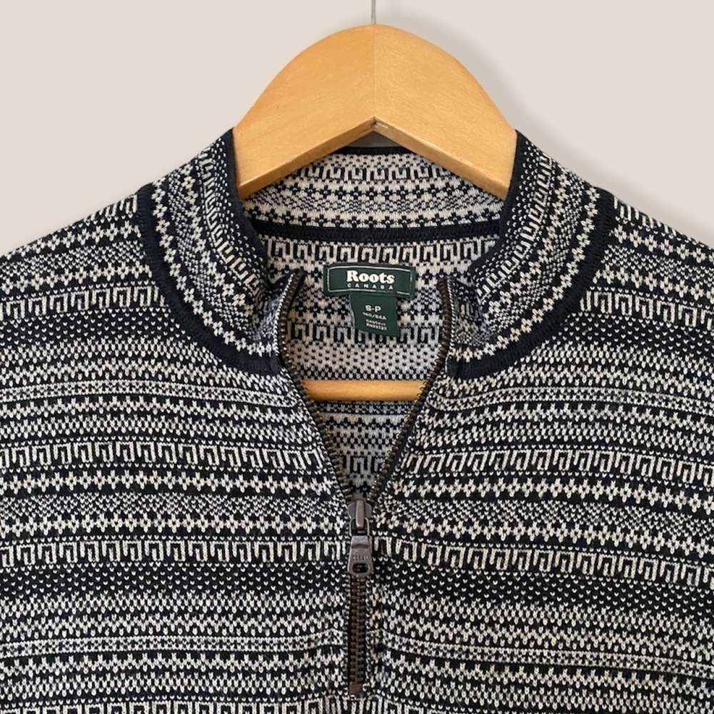 ROOTS Patterned Stretchy Sweatshirt - Picture 4 of 9